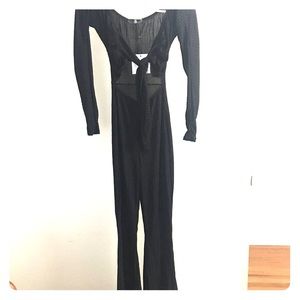 Black jumpsuit